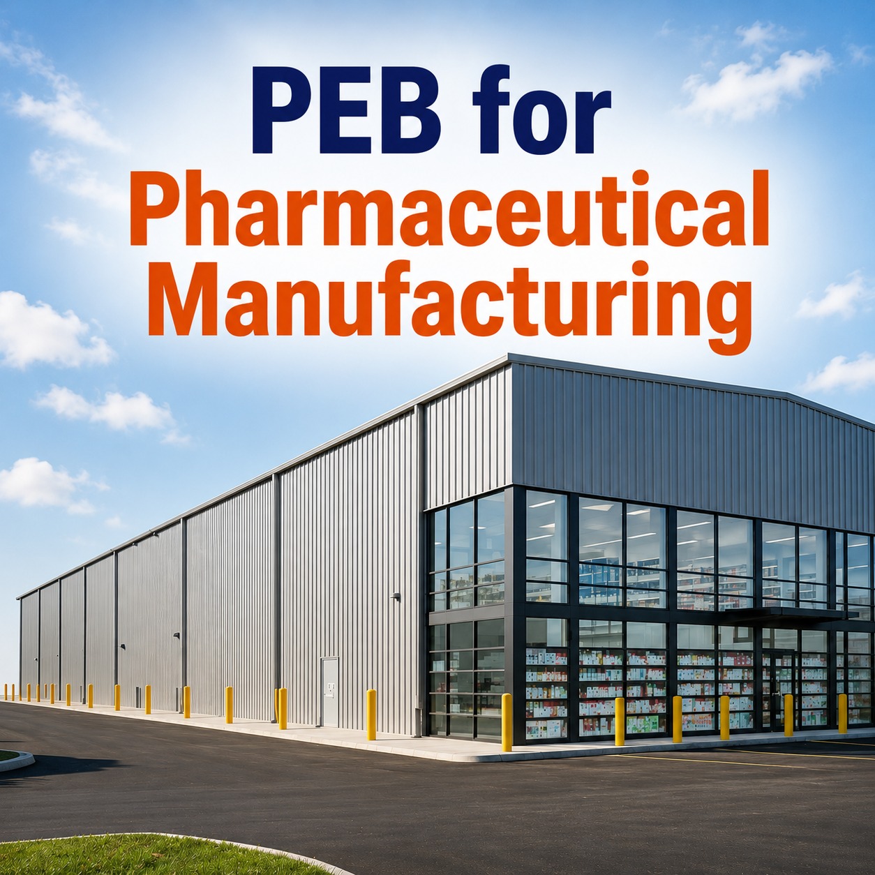 PEB for Pharmaceutical Manufacturing: GMP Compliance & Cleanroom Design